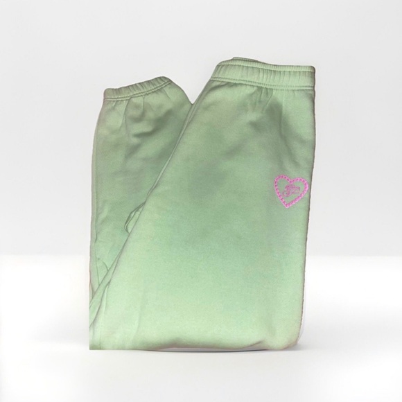 VS PINK Pale Petal V-Day Ivy Fleece Campus Sweatpants - Picture 2 of 5